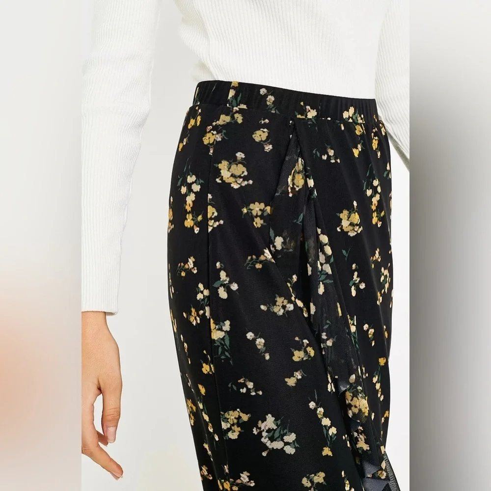 Urban Outfitters Mesh Frill Midi Skirt - Picture 5 of 15